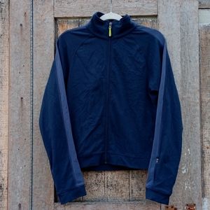 Vintage Lululemon blue athletic workout casual jacket women's